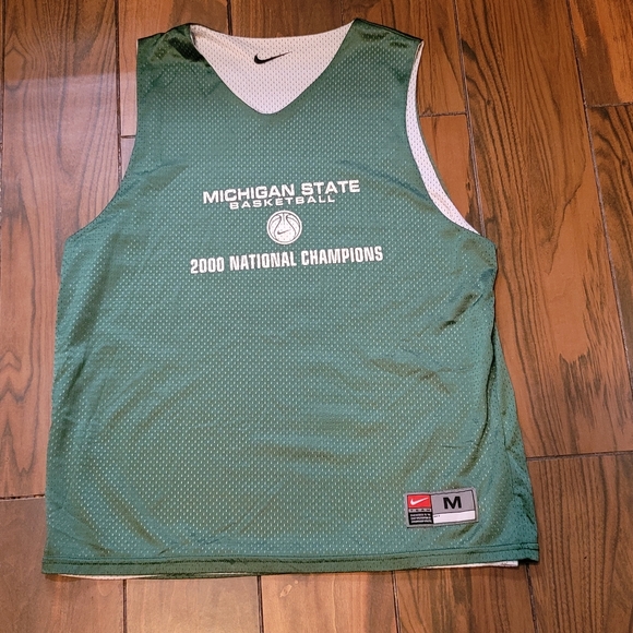 Nike Other - Vintage Michigan State Spartans 2000 national championship basketball jersey